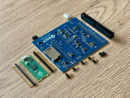 BlueSCSI v2 Desktop Kit Straight from an angle