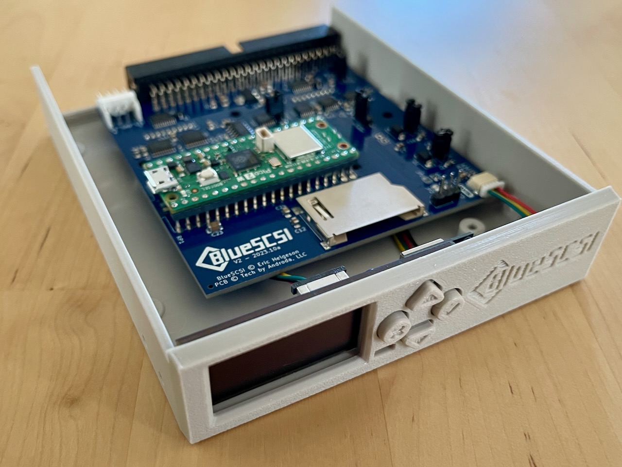 BlueSCSI Front Panel Module