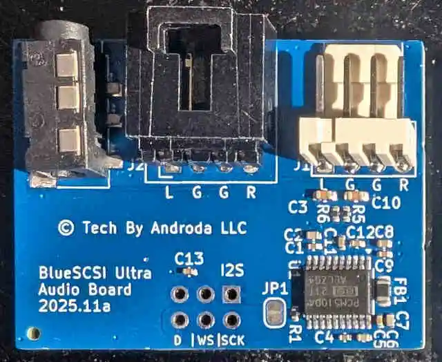 BlueSCSI Ultra Audio Board