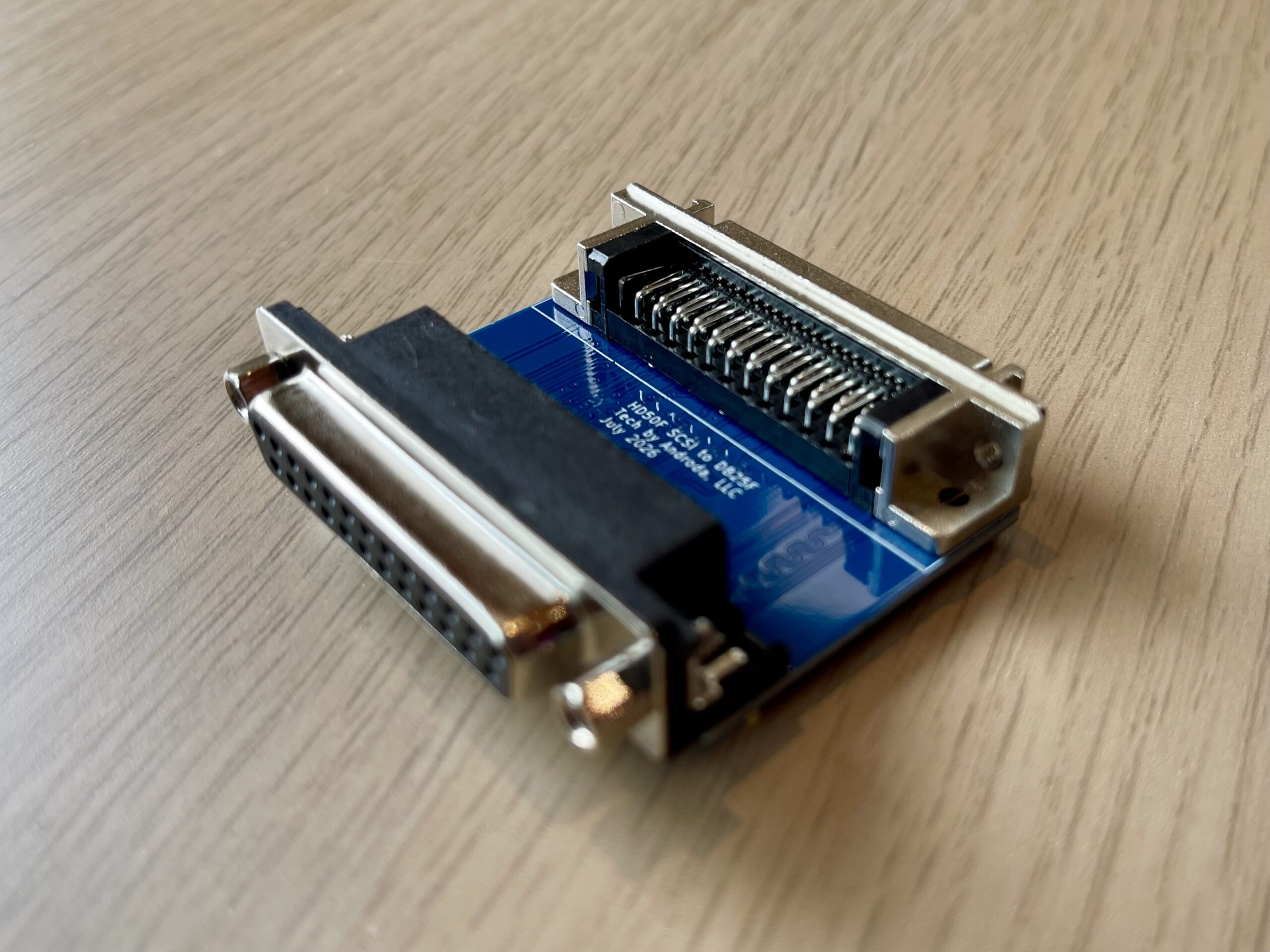 HD50 to DB25 SCSI Adapter